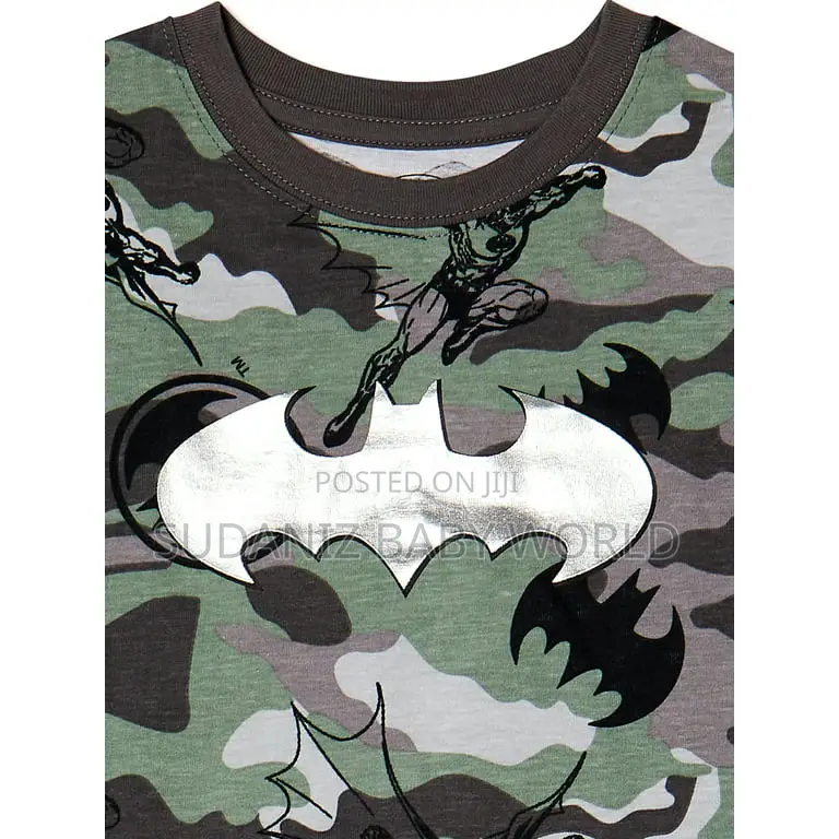 Batman Baby Boys’ T-Shirt, 2-Pack, Sizes 12m-5t