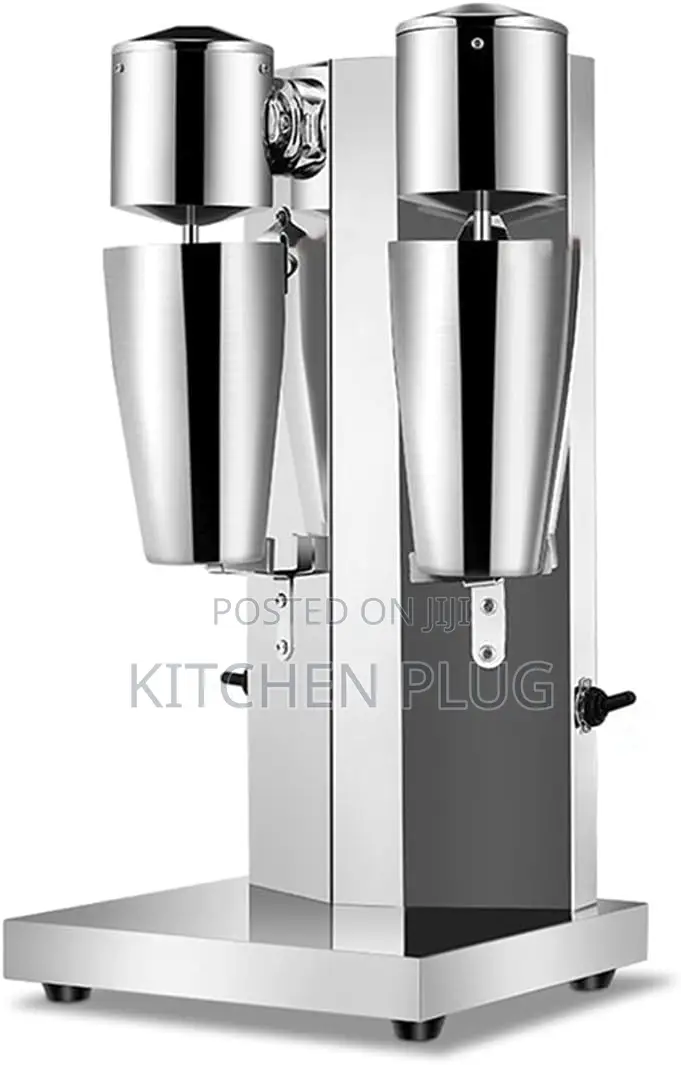 Double Head Milkshake Maker Stainless Steel