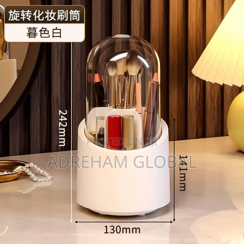 Rotating Makeup Brushes Cases .