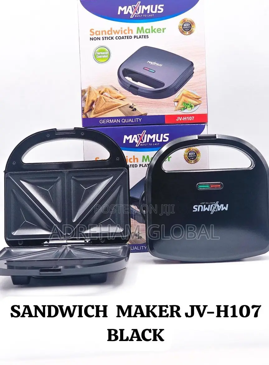 Maximus 2 Face Sandwich Maker
Non Stick Coated Plate