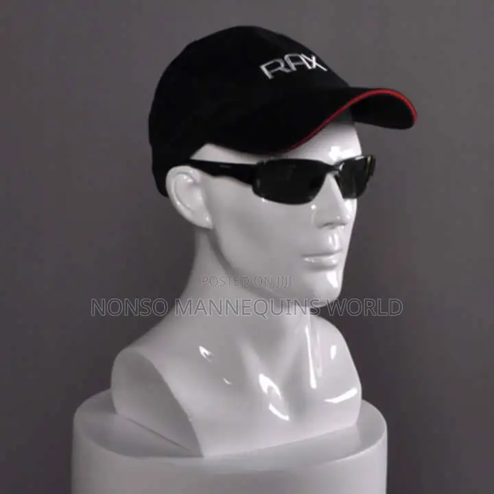 Mannequin Heads for Displaying Male Caps/Hats