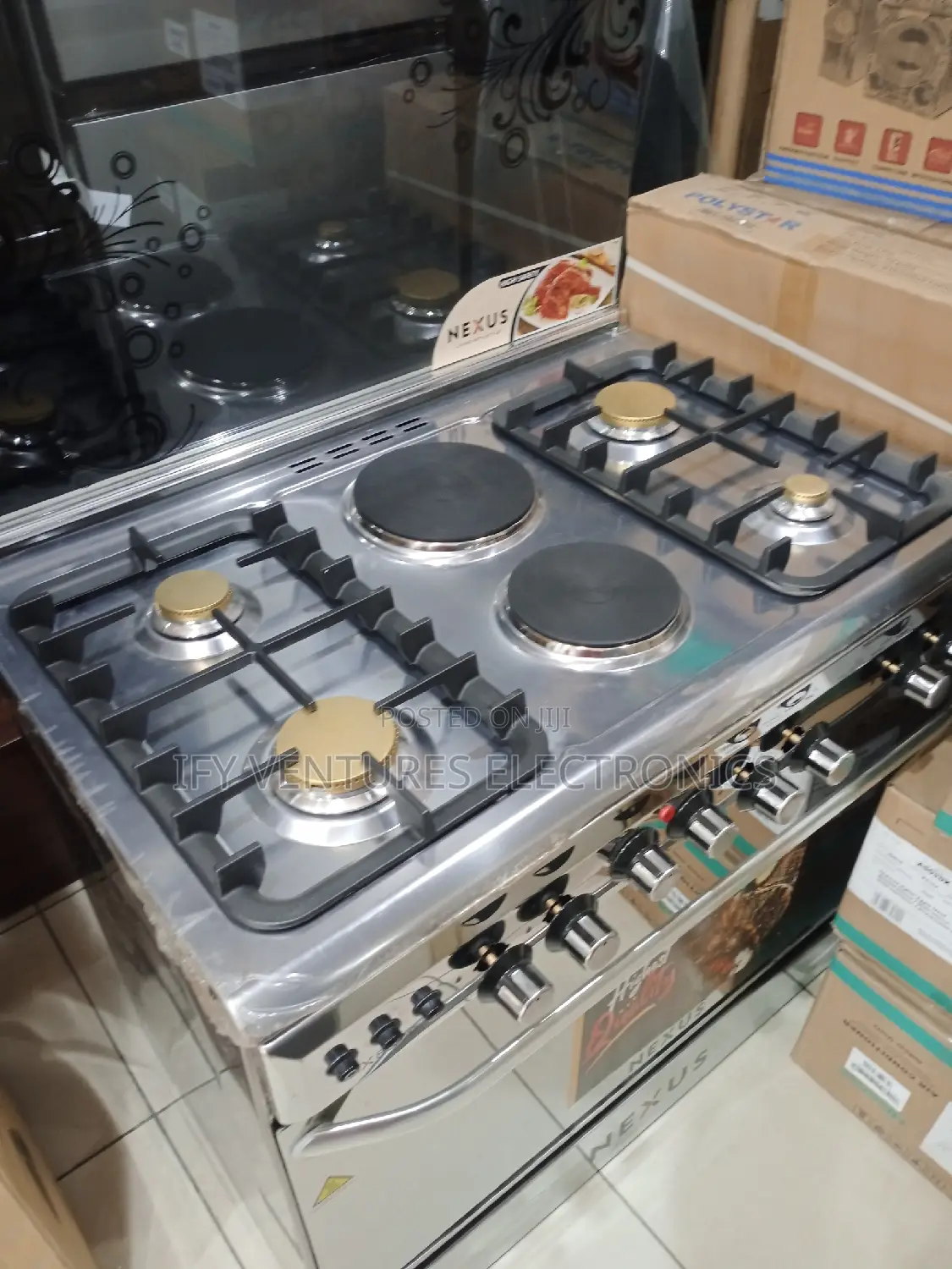 90*60cm 4+2 Burner Nexus Gas Cooker