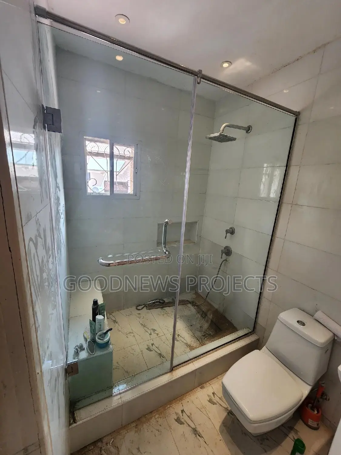 Clear Shower Glass (Frameless)