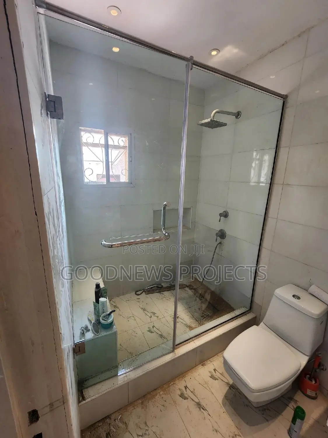 Clear Shower Glass (Frameless)