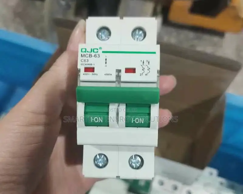 DZ47-63A AC C63 Miniature Circuit Breaker 10ka 2P