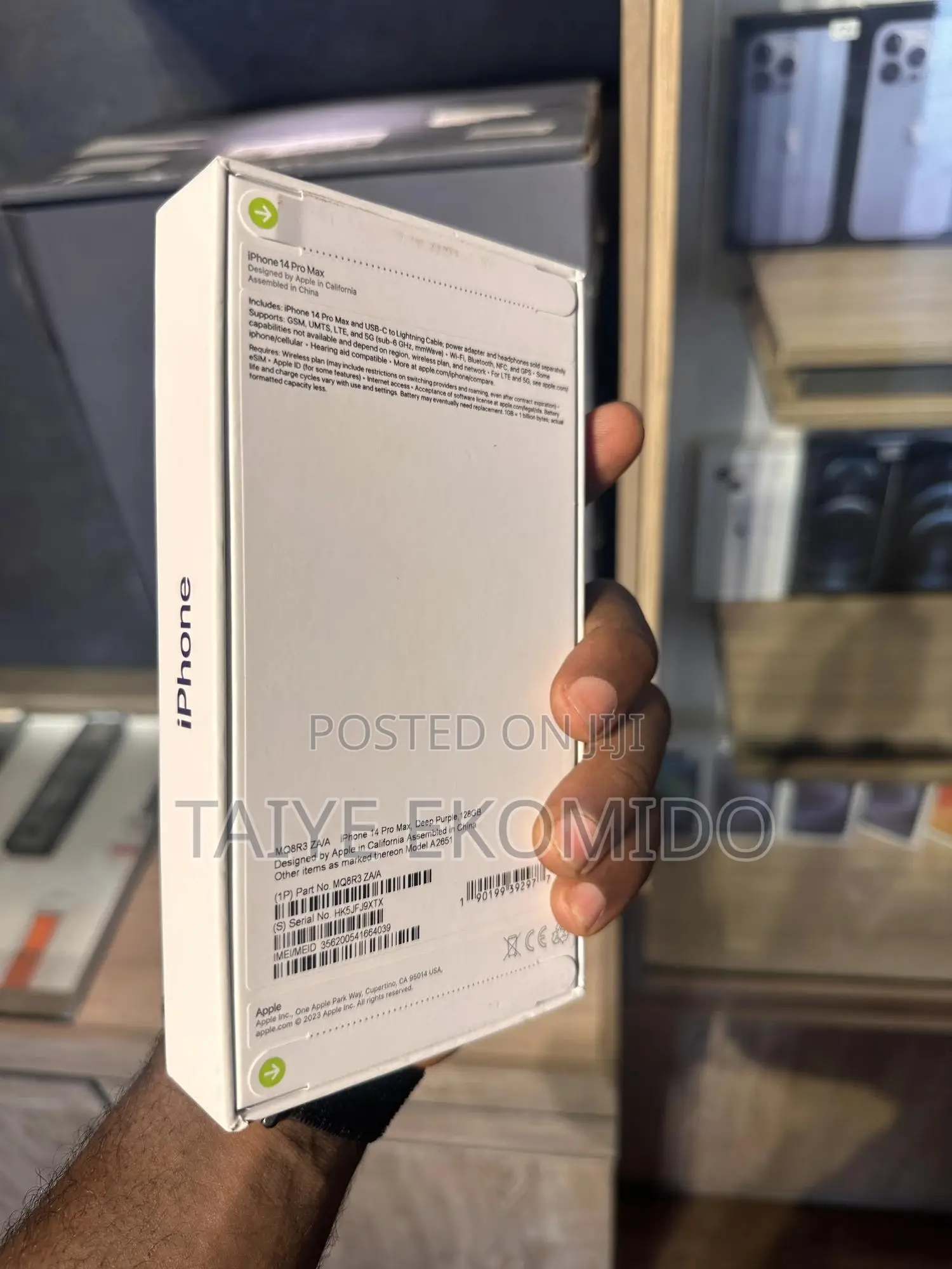 New Apple iPhone 14 Pro Max 128 GB Purple