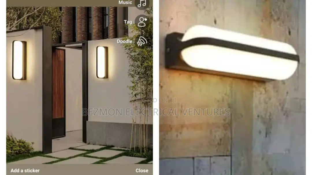 Unique Wall Light Available for Sale