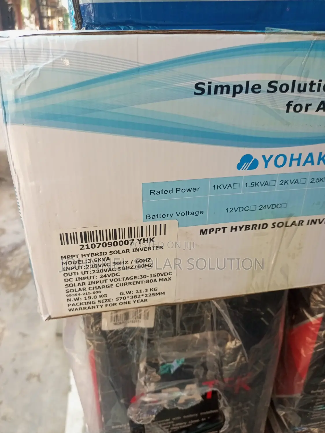 3.5kva 24v Yohako Hybrid Inverter