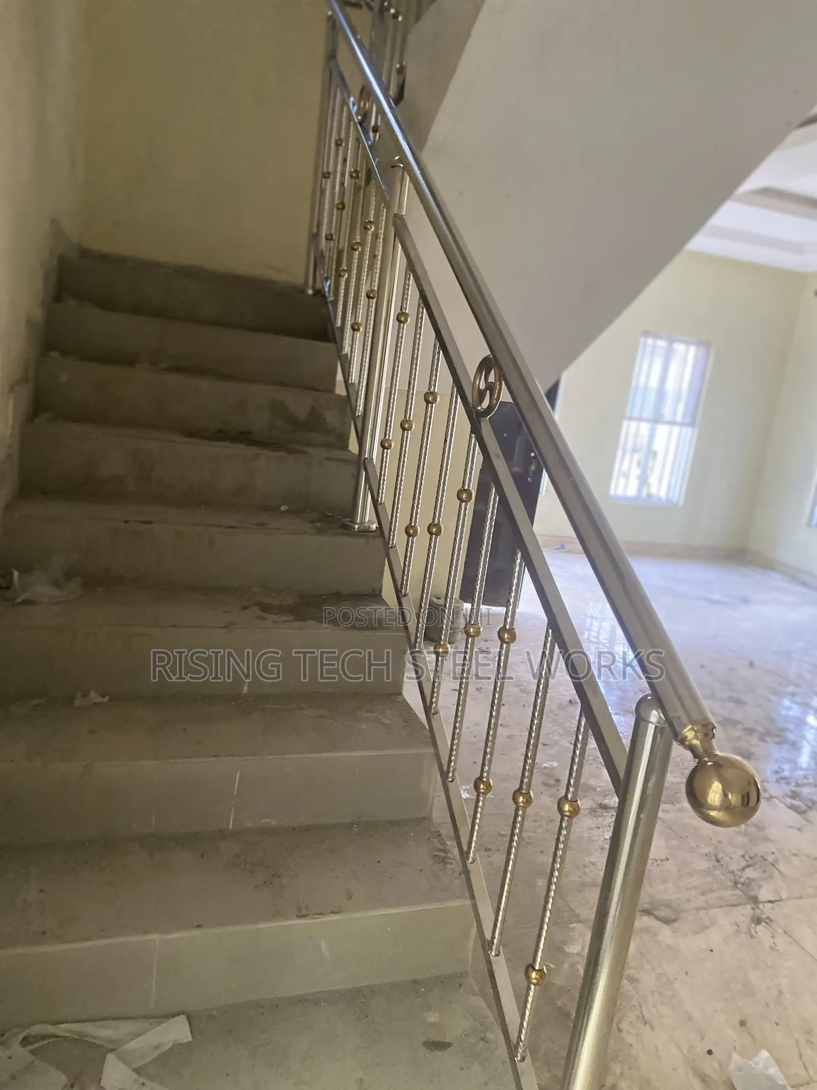 Strong and Durable Handrail for Bankonly and Stairs