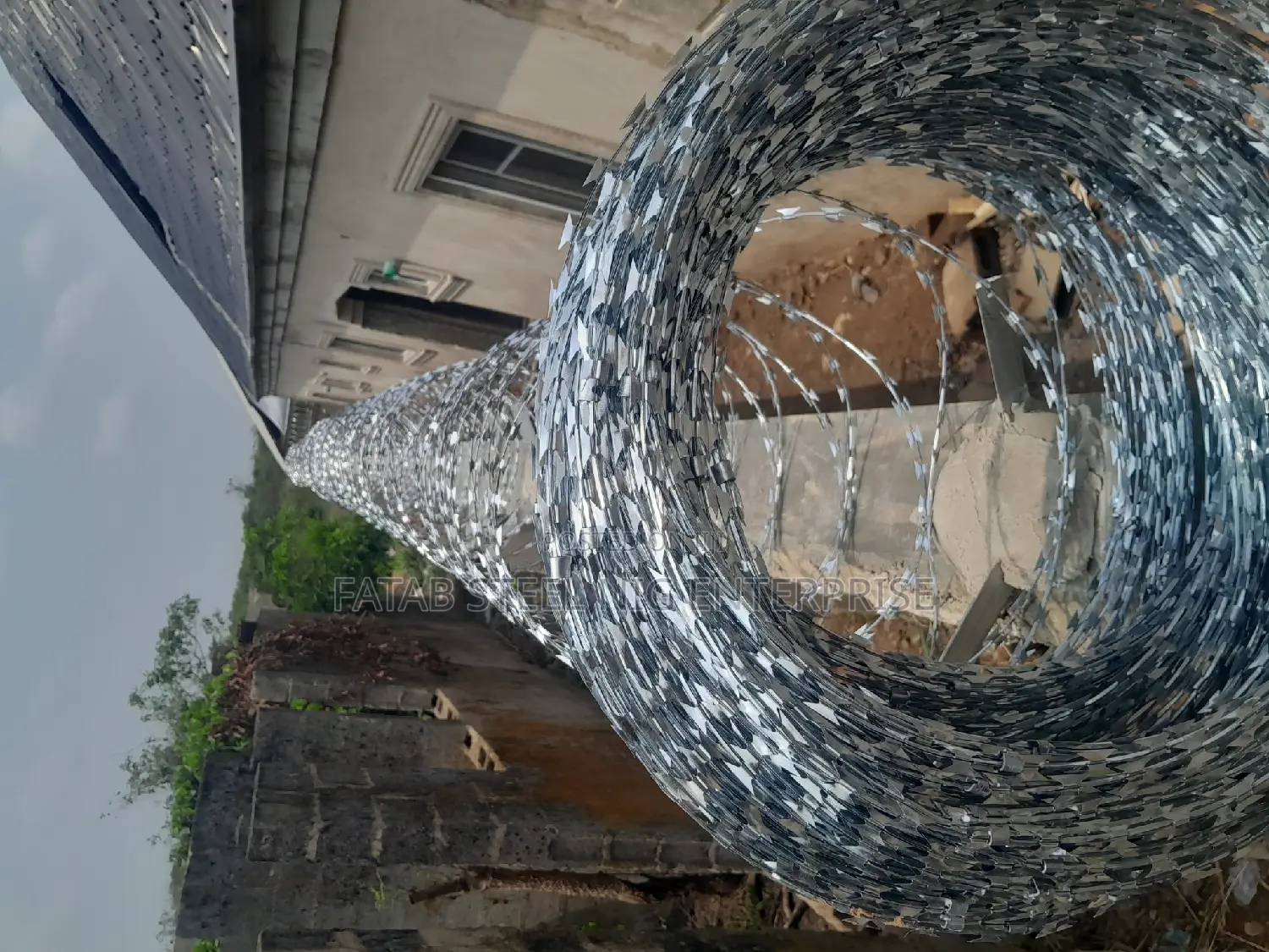 Galvanise Security Fence Wire 20mtrs Stretched