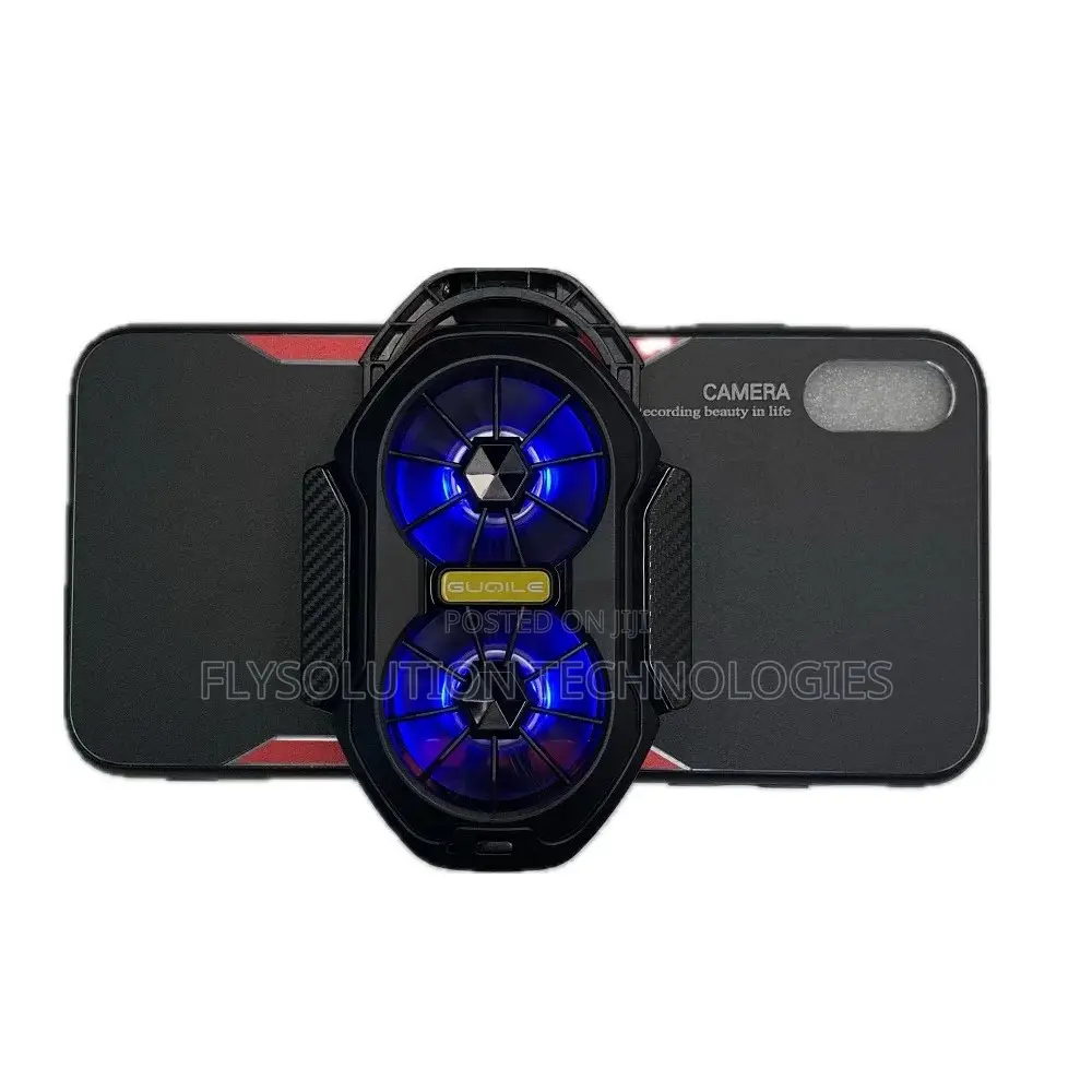 Dual Fan Plug N Play Mobile Phone Cooler (Non Rechargeable)