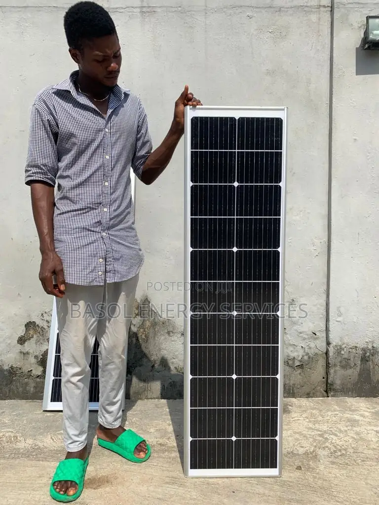 Yingli 100w All in One Solar Street Light for NDDC Project