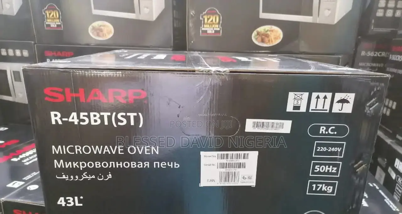 Sharp Microwave Oven R-45bt 43l 1100watts
