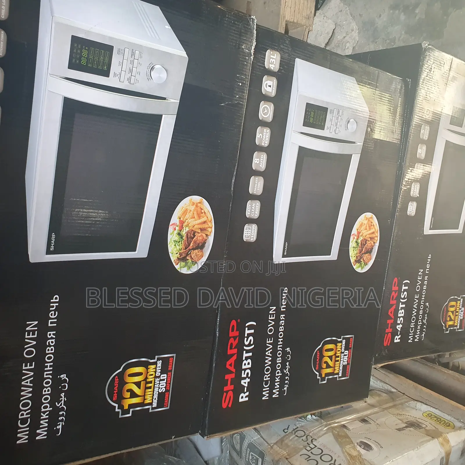 Sharp Microwave Oven R-45bt 43l 1100watts