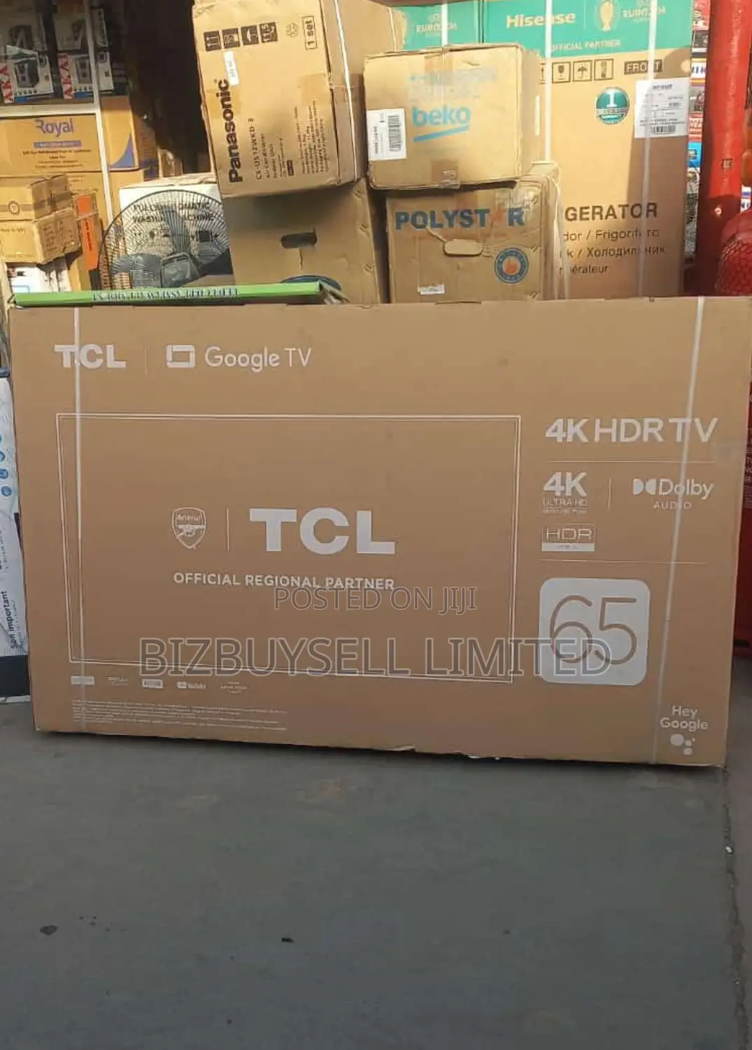 75" Inches TCL Google Tv .