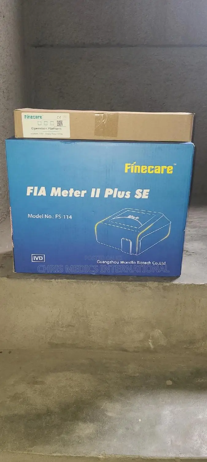 Finecare Machine 114 Meter With Battery Back Up