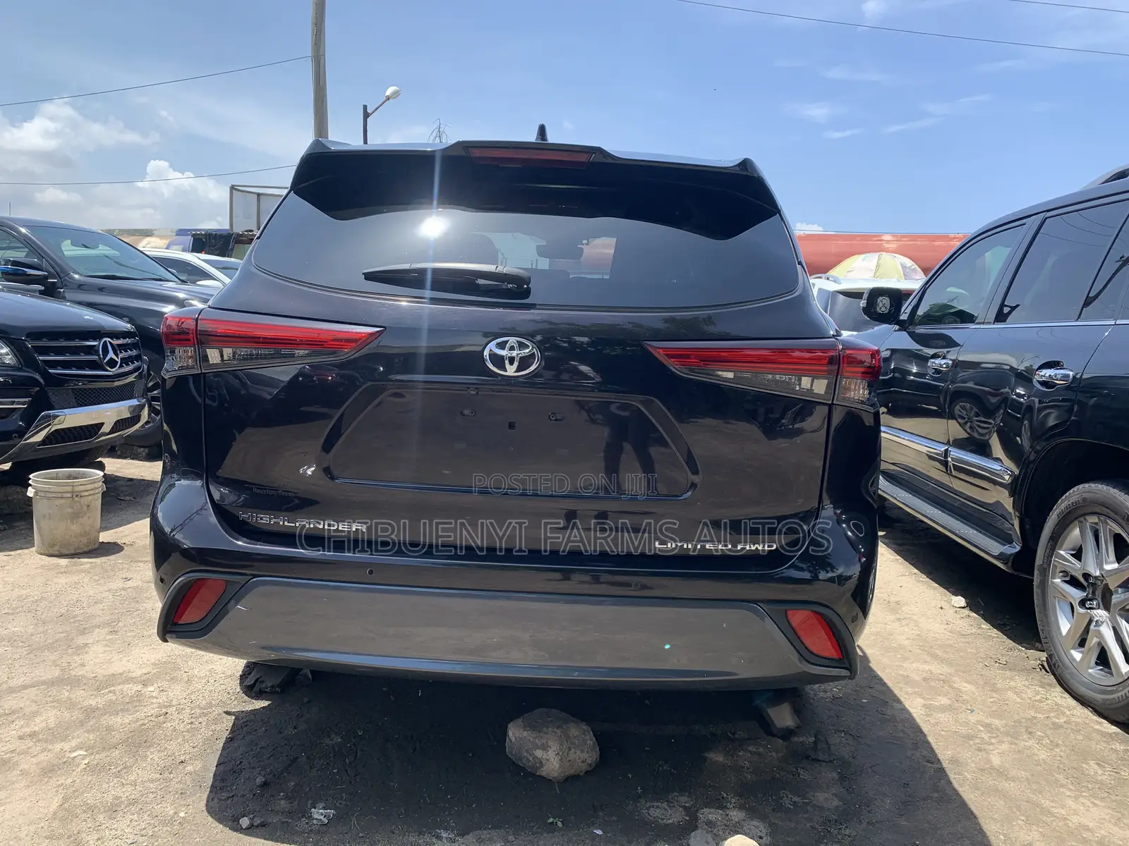 Toyota Highlander Limited 2021 Black