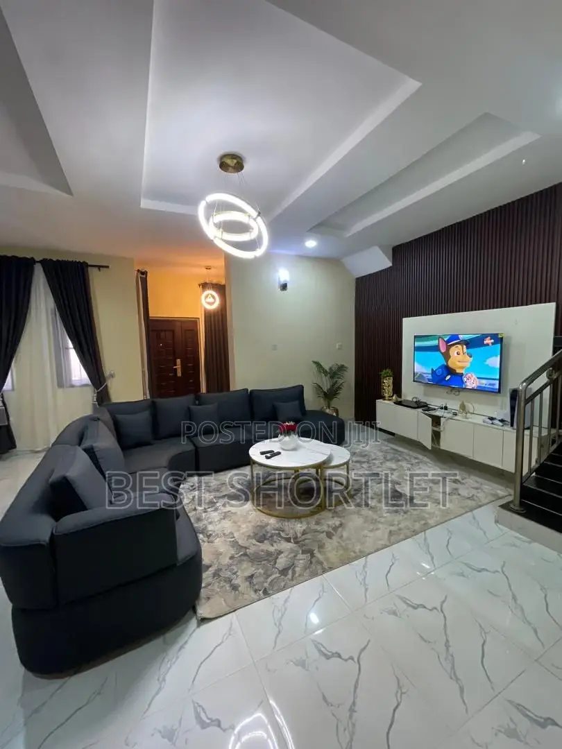 Luxury 3 Bedroom Katampe With PS5 Smart