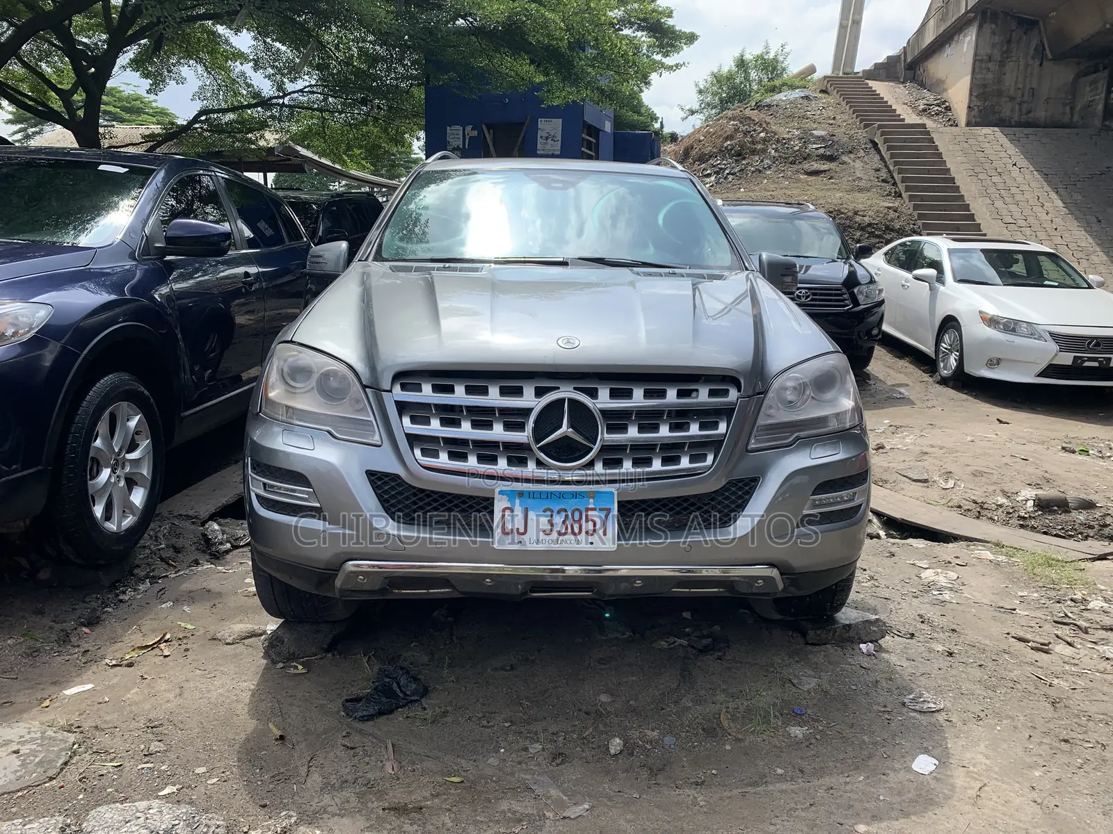 Mercedes-Benz M Class ML 350 4Matic 2011 Gray