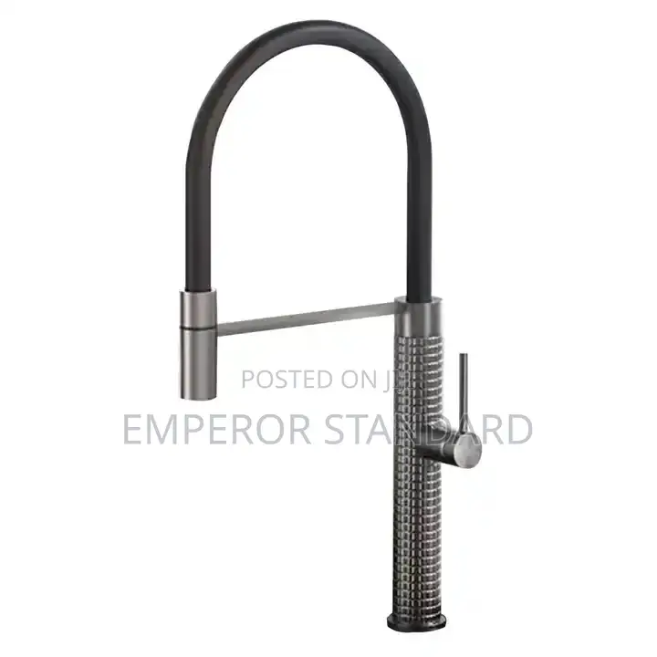 Black Full Chain Luxury Kitchen Mixer Tap Faucets
