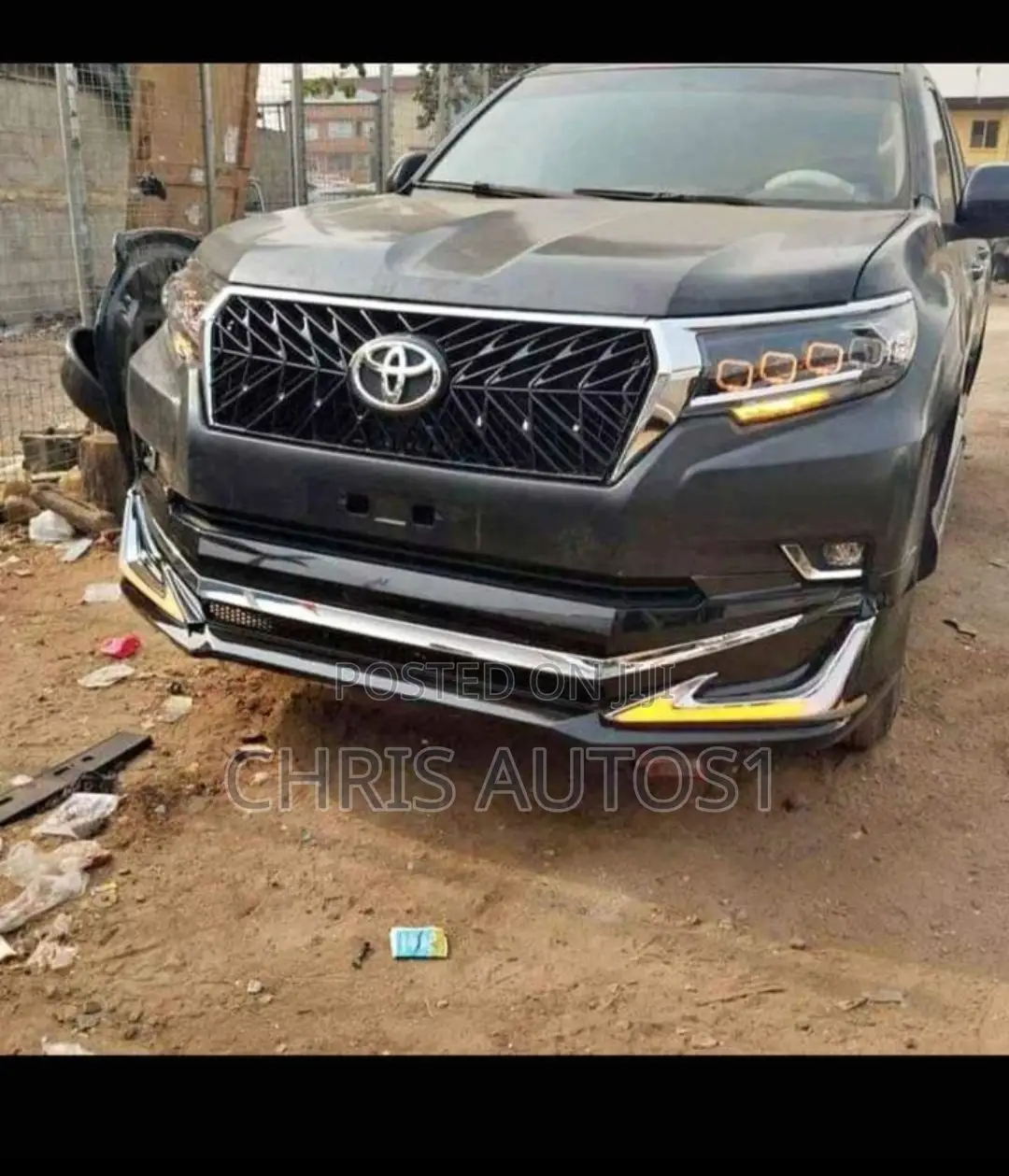 Land Cruiser Prado 2018, 2020 Front Bumper Available