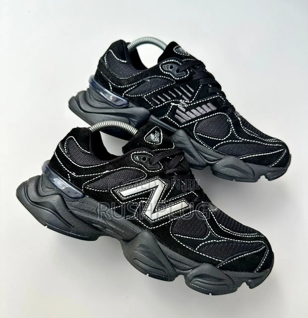 Top Quality New Balance 9060 Triple Black Sneakers