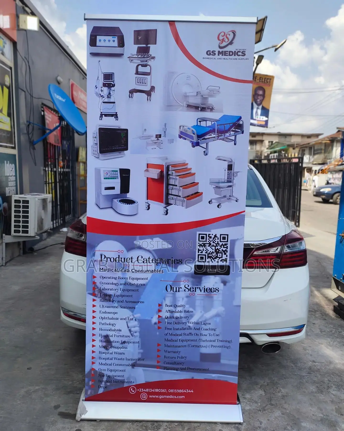 Rollup Banners for Sale, Mainland and Island