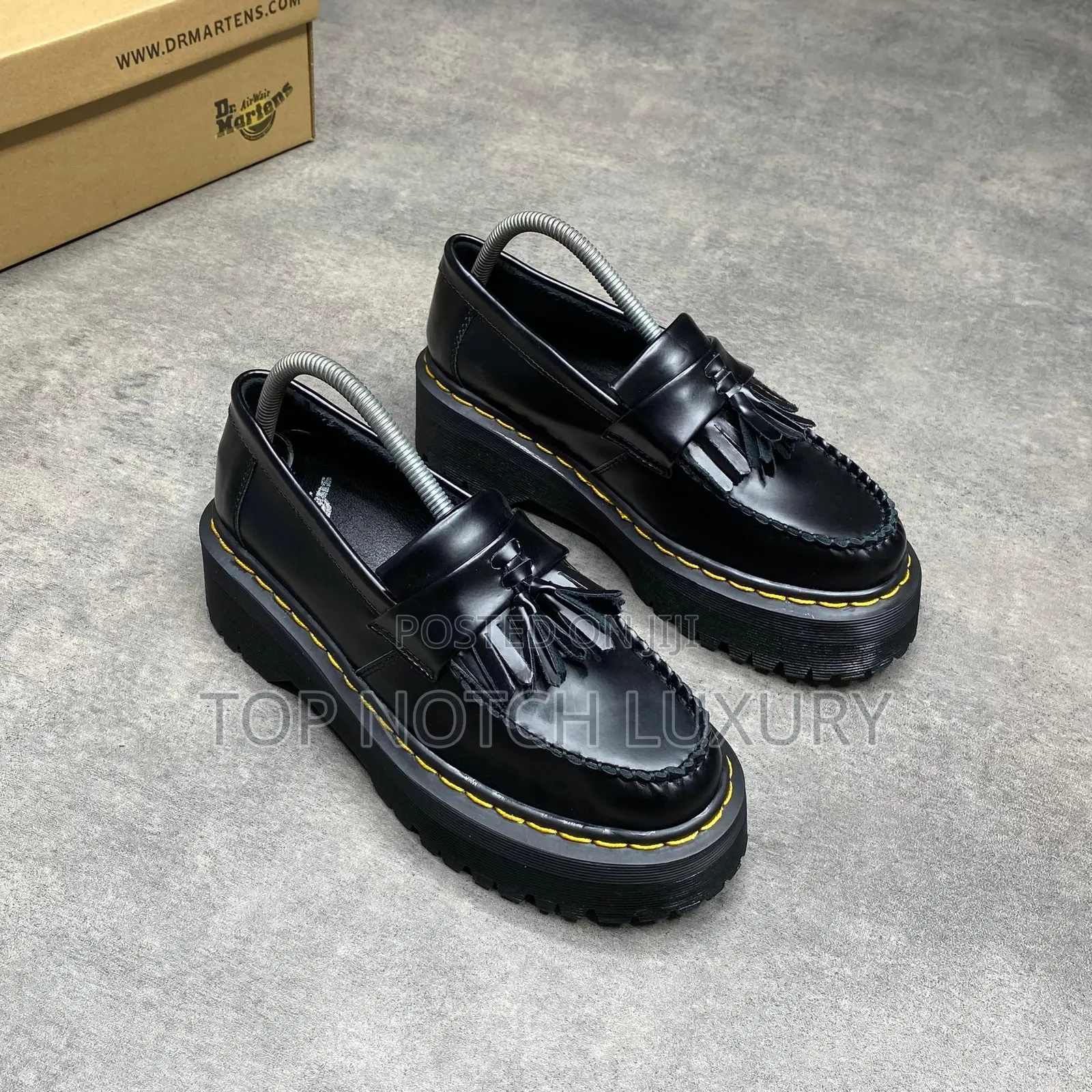 ORIGINAL *Dr Martens Adrian Tassel Quad Mono Loafers*