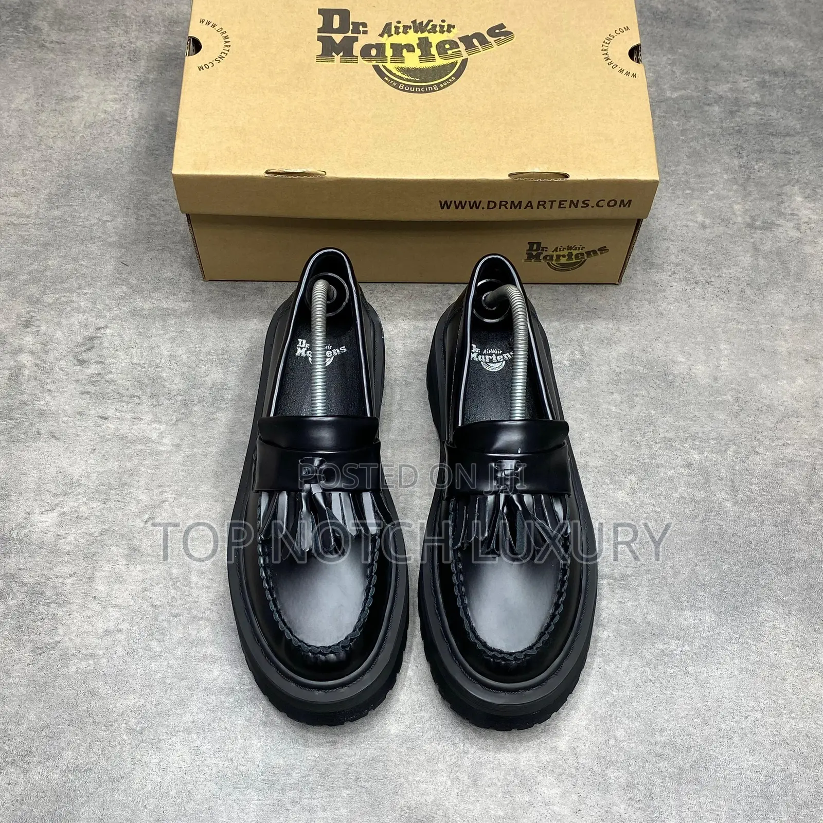 ORIGINAL *Dr Martens Adrian Tassel Quad Mono Loafers*