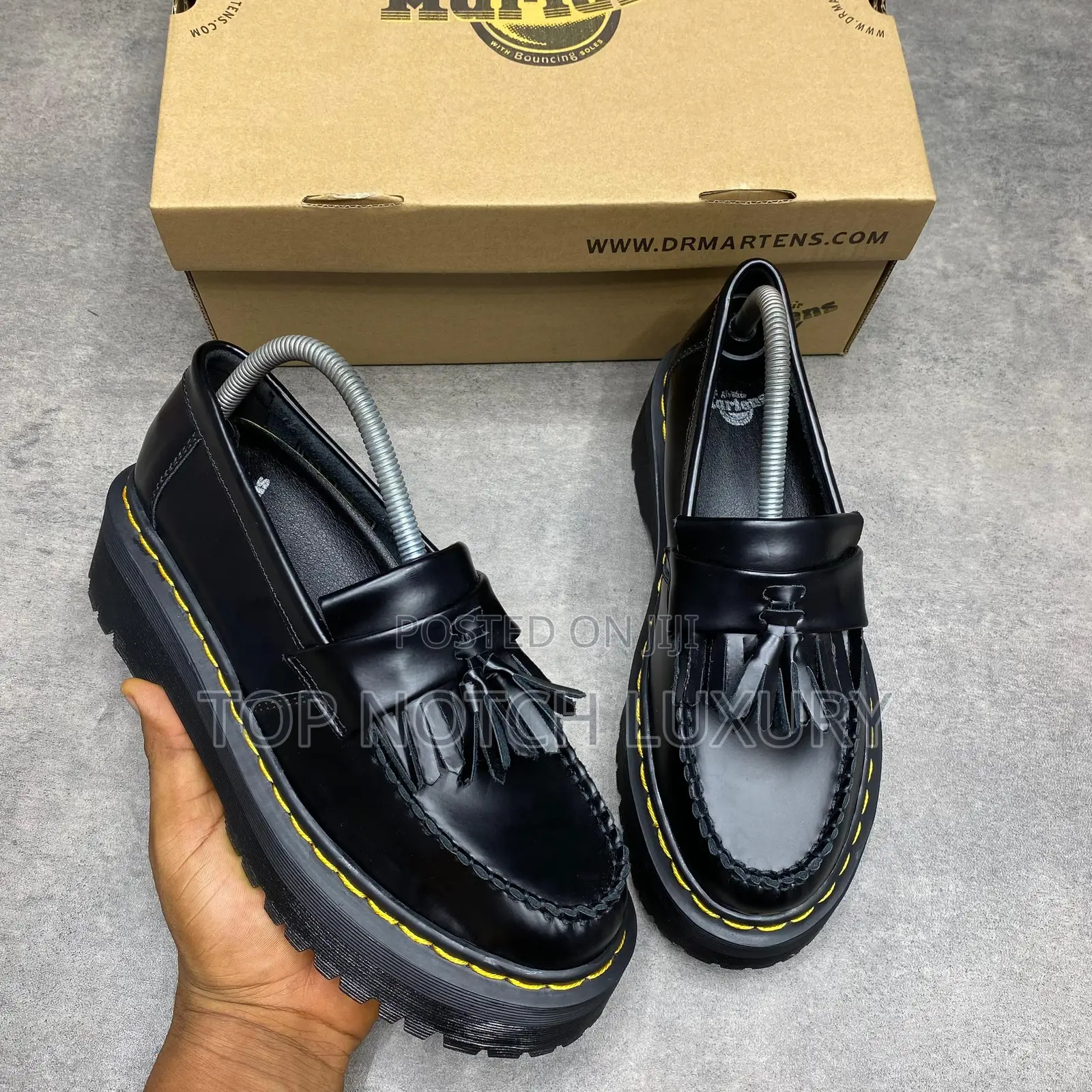 ORIGINAL *Dr Martens Adrian Tassel Quad Mono Loafers*