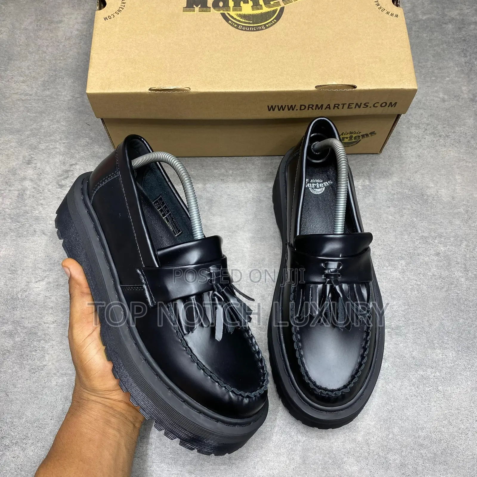 ORIGINAL *Dr Martens Adrian Tassel Quad Mono Loafers*