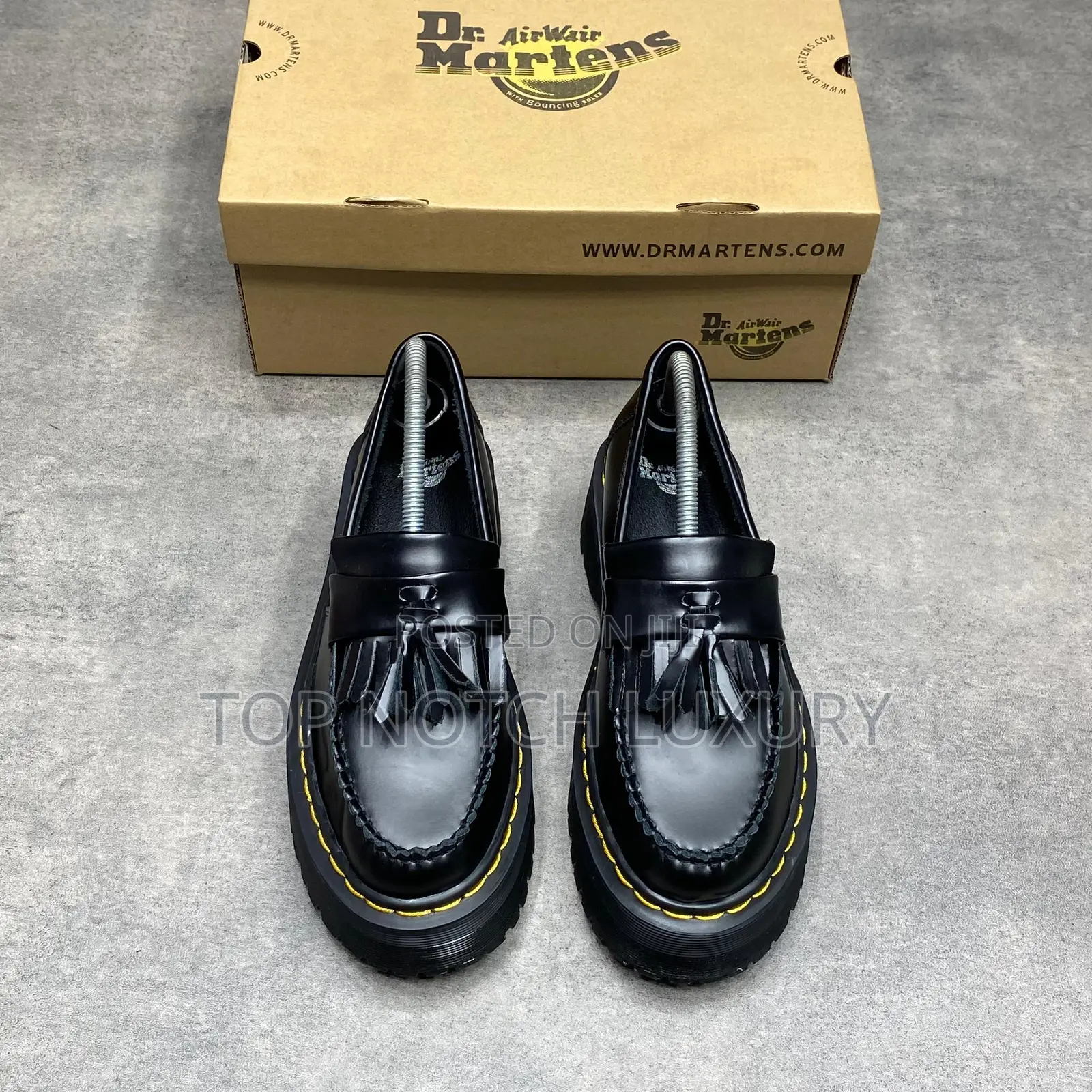 ORIGINAL *Dr Martens Adrian Tassel Quad Mono Loafers*
