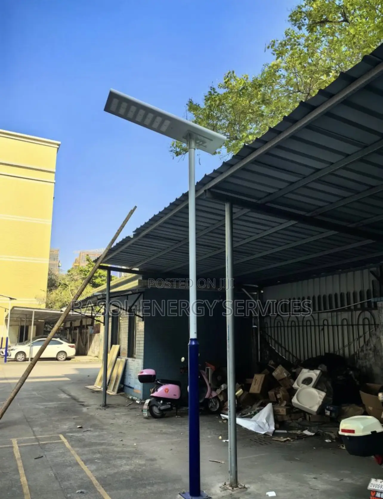 100w All In One Solar Street Light