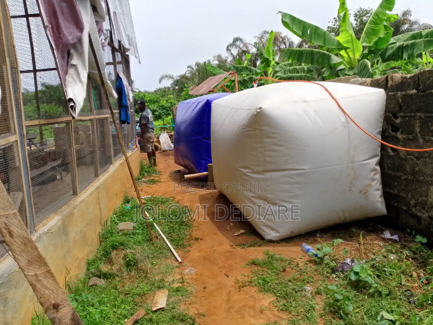 Biogas Plant Construction for Poultry Farms