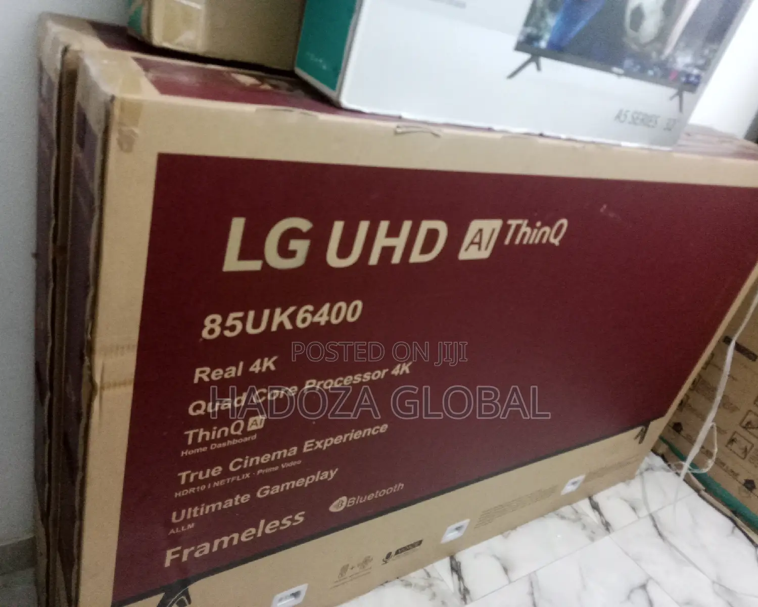 LG 85 Inches Uhd TV Black 85un84