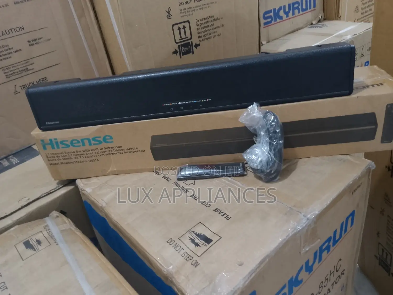 Hisense HS214 2.1ch Sound Bar With Subwoofer Bluetooth