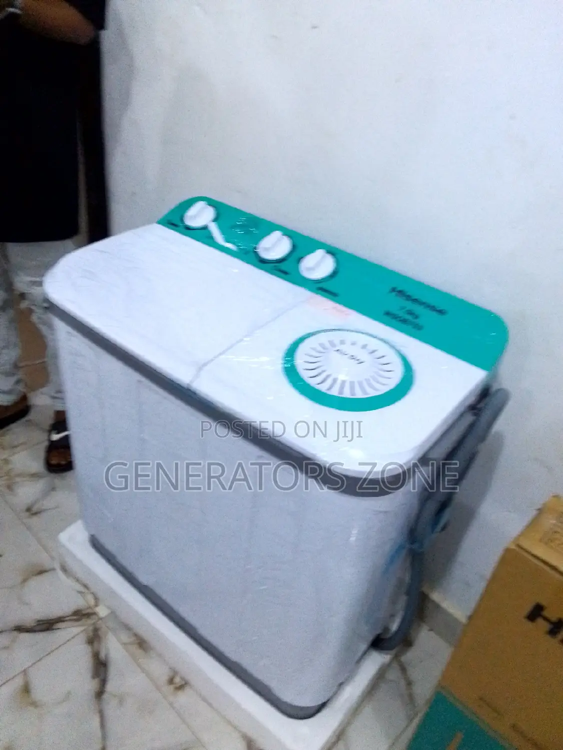 Hisense Quality 7.5kg Wash and Spin| WSQB Wm 7.5kg