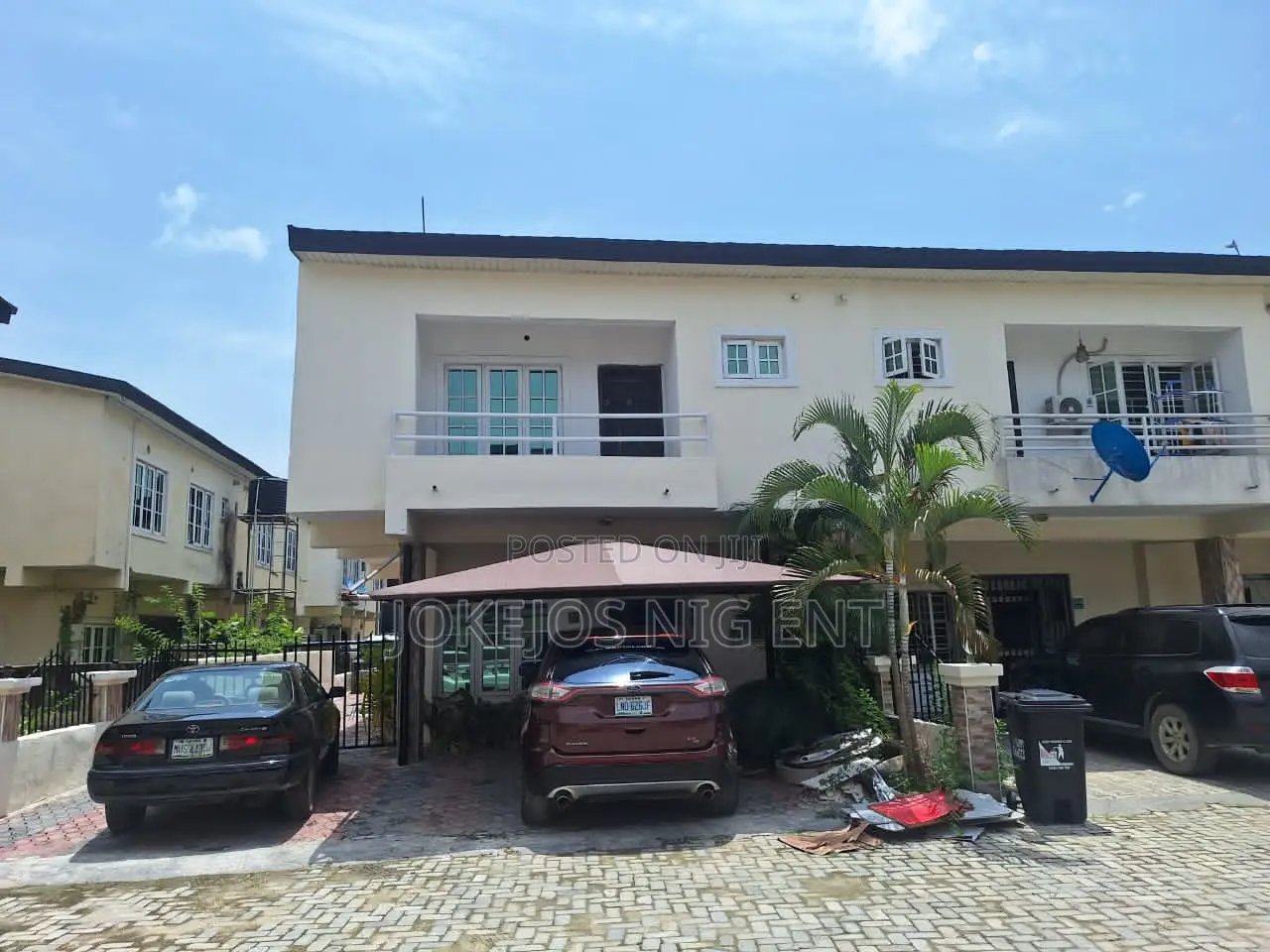 Furnished 3bdrm Duplex in Lekki Garden Phase 2 for sale