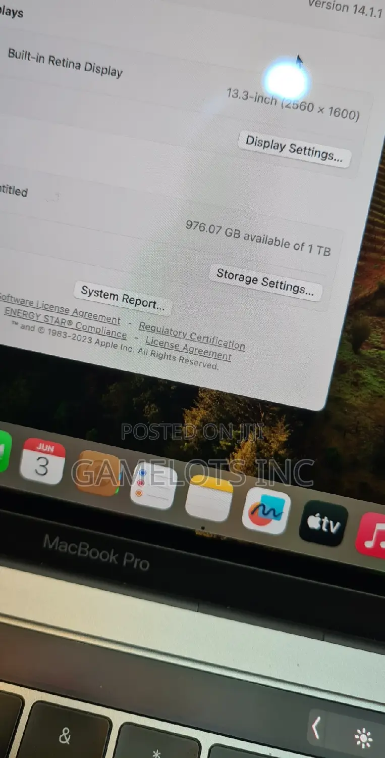 Laptop Apple MacBook Pro 2018 16GB Intel Core i7 SSD 1T