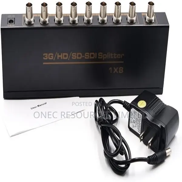 3g/Hd/Sd_sdi Splitter 1 X 8 Sdi Video Splitter