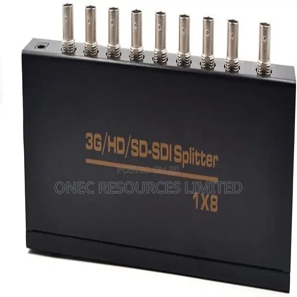 3g/Hd/Sd_sdi Splitter 1 X 8 Sdi Video Splitter
