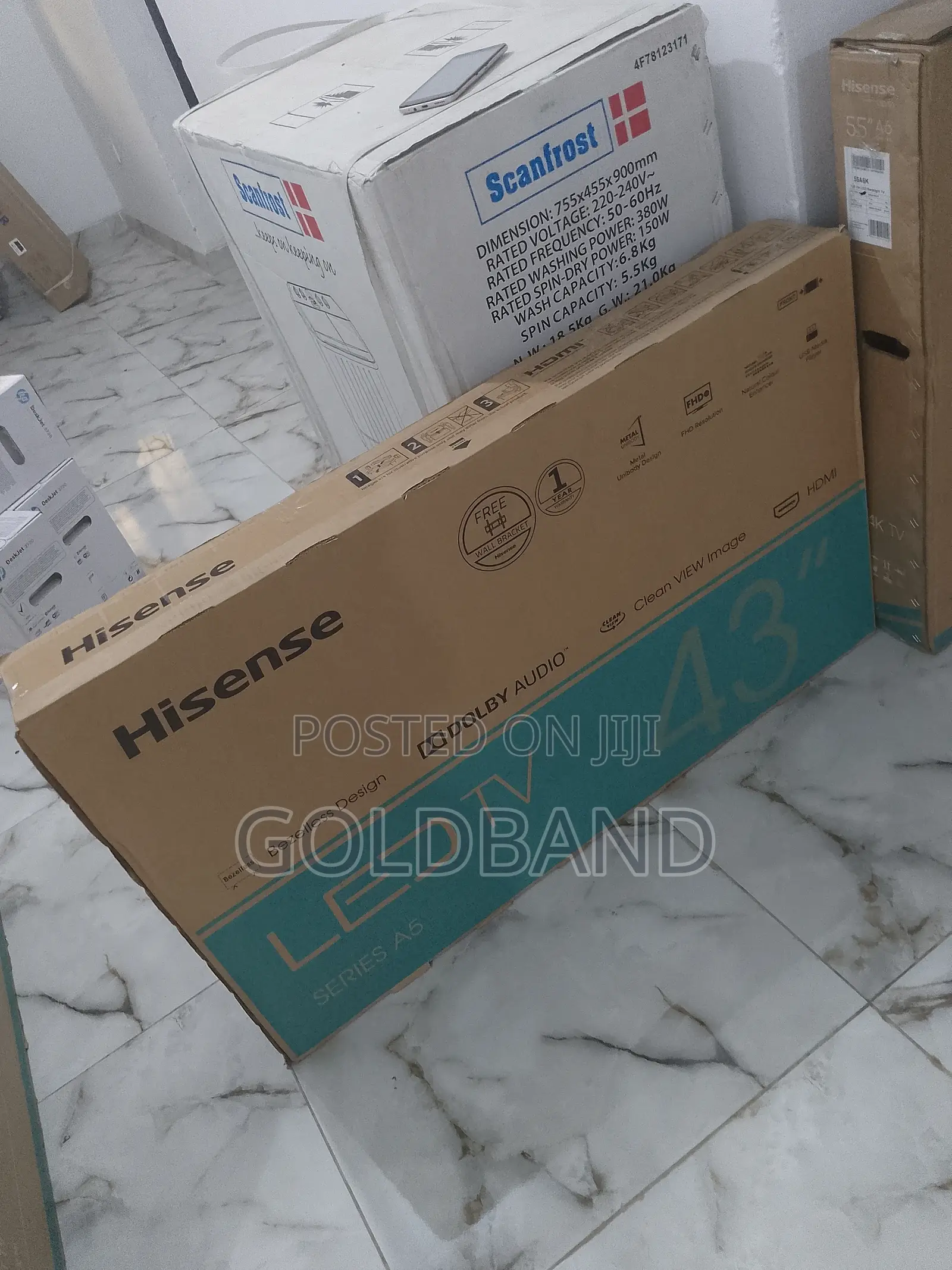 Hisense 43 A5 Series LED HD TV- Dolby Audio