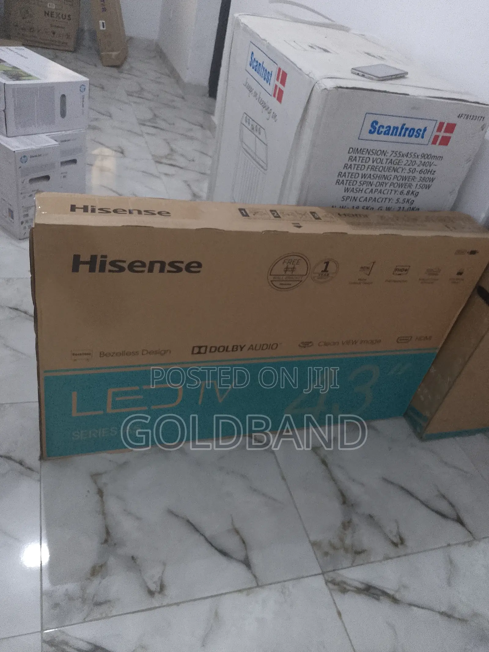 Original Hisense 43 A5 Series LED HD TV- With Clean Image