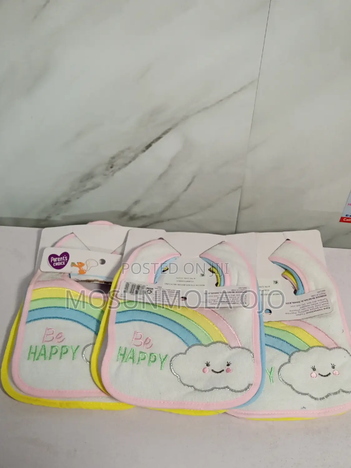 Baby Embroidered Bibs