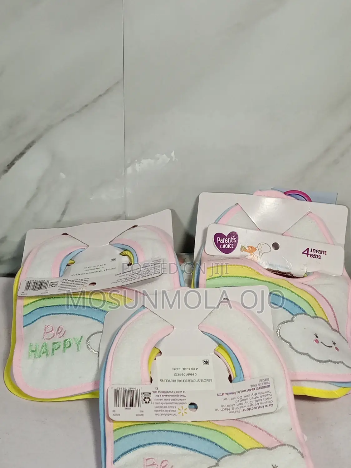 Baby Embroidered Bibs