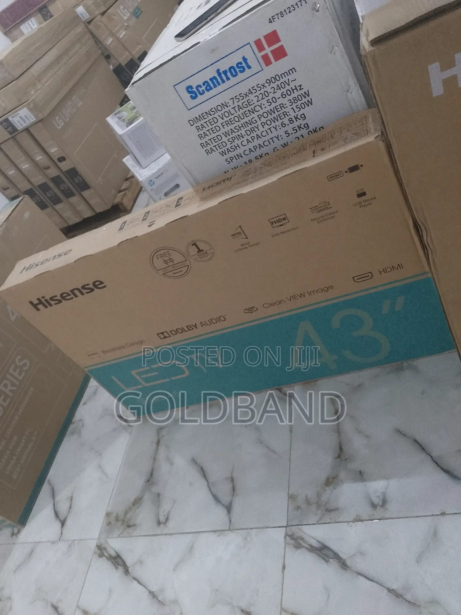 Hisense 43 Inches A5 Series LED HD TV