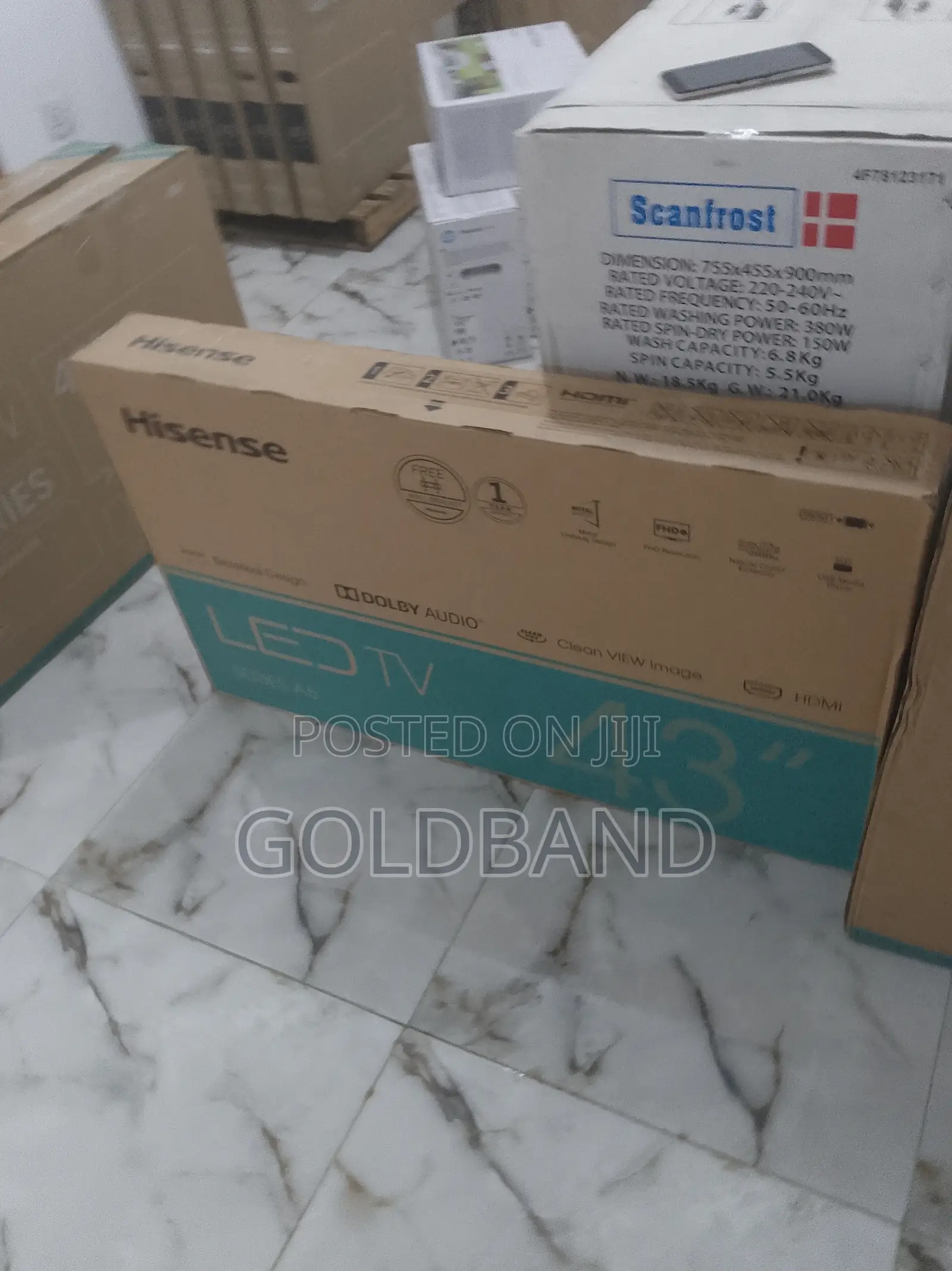 New Hisense 43 Inches A5 Series LED HD TV