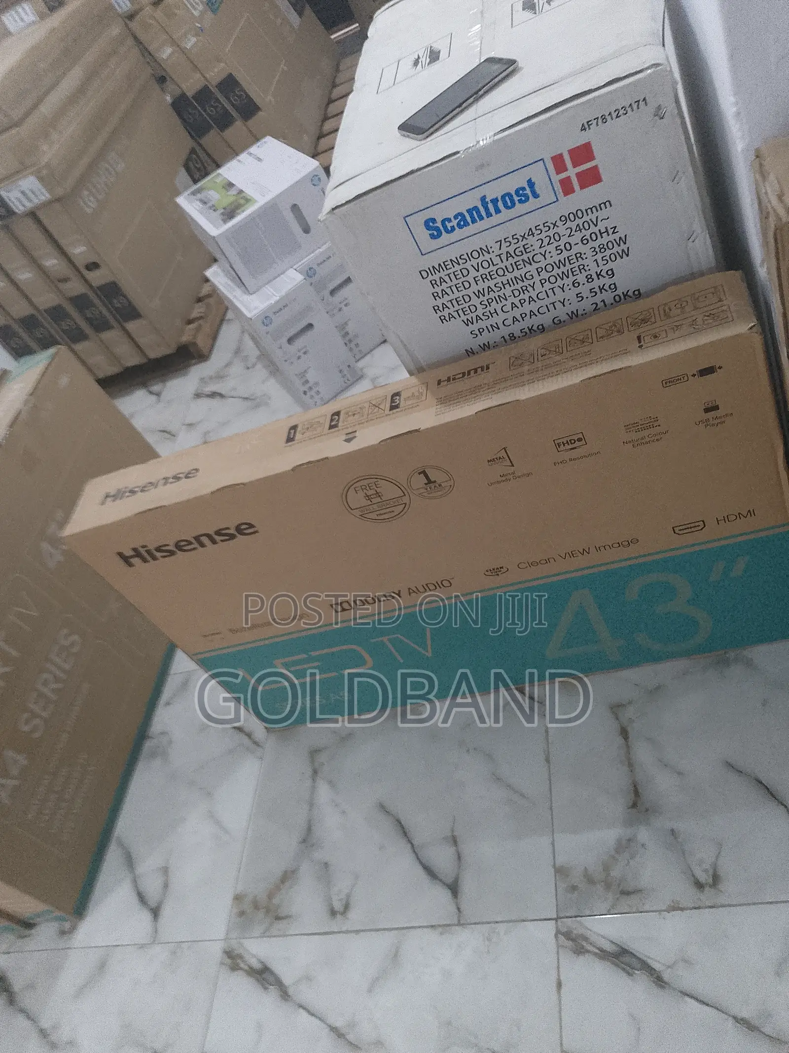 New Efficient Hisense 43 Inches A5 Series LED HD TV