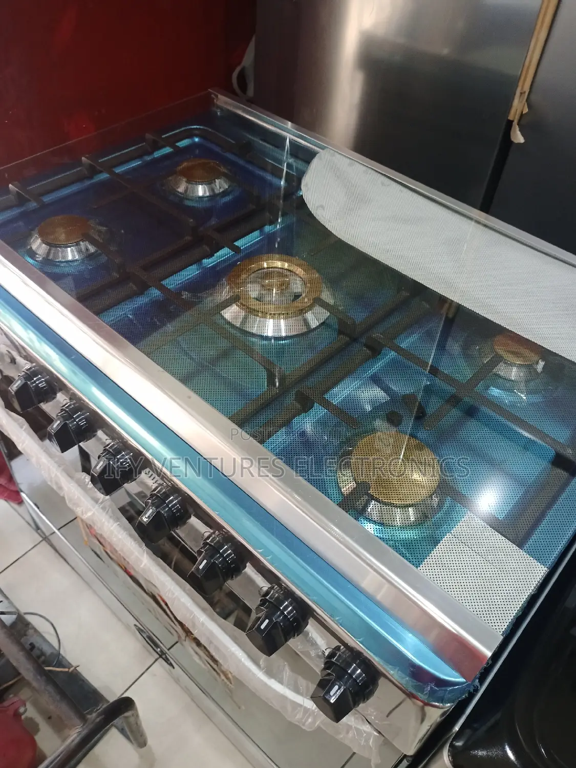 90*60cm 5 Burner Gas Cooker