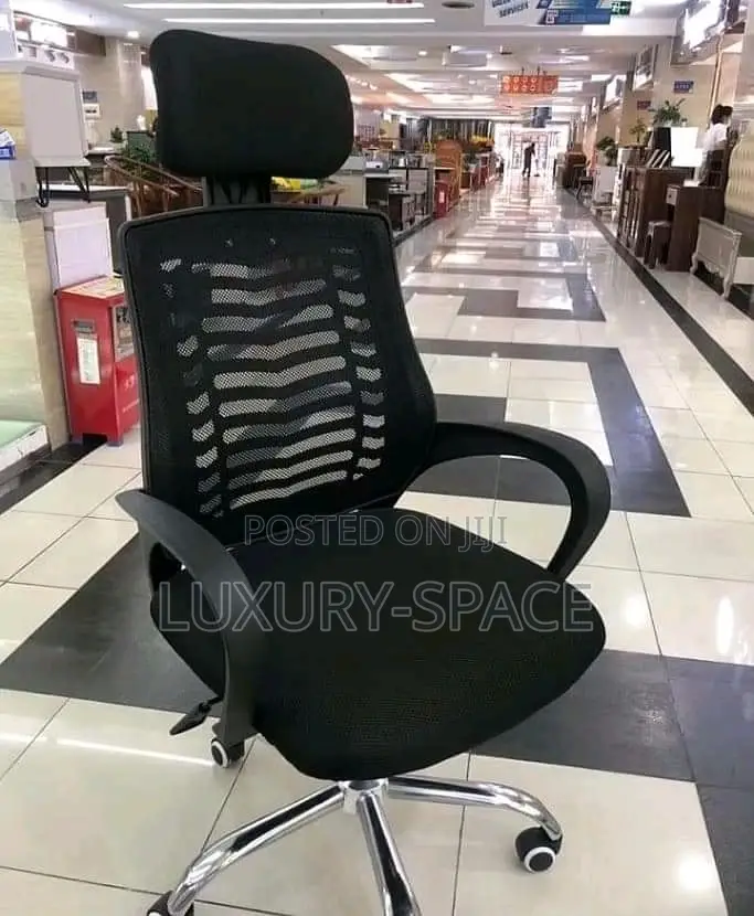 Mesh Office Chair With Headrest